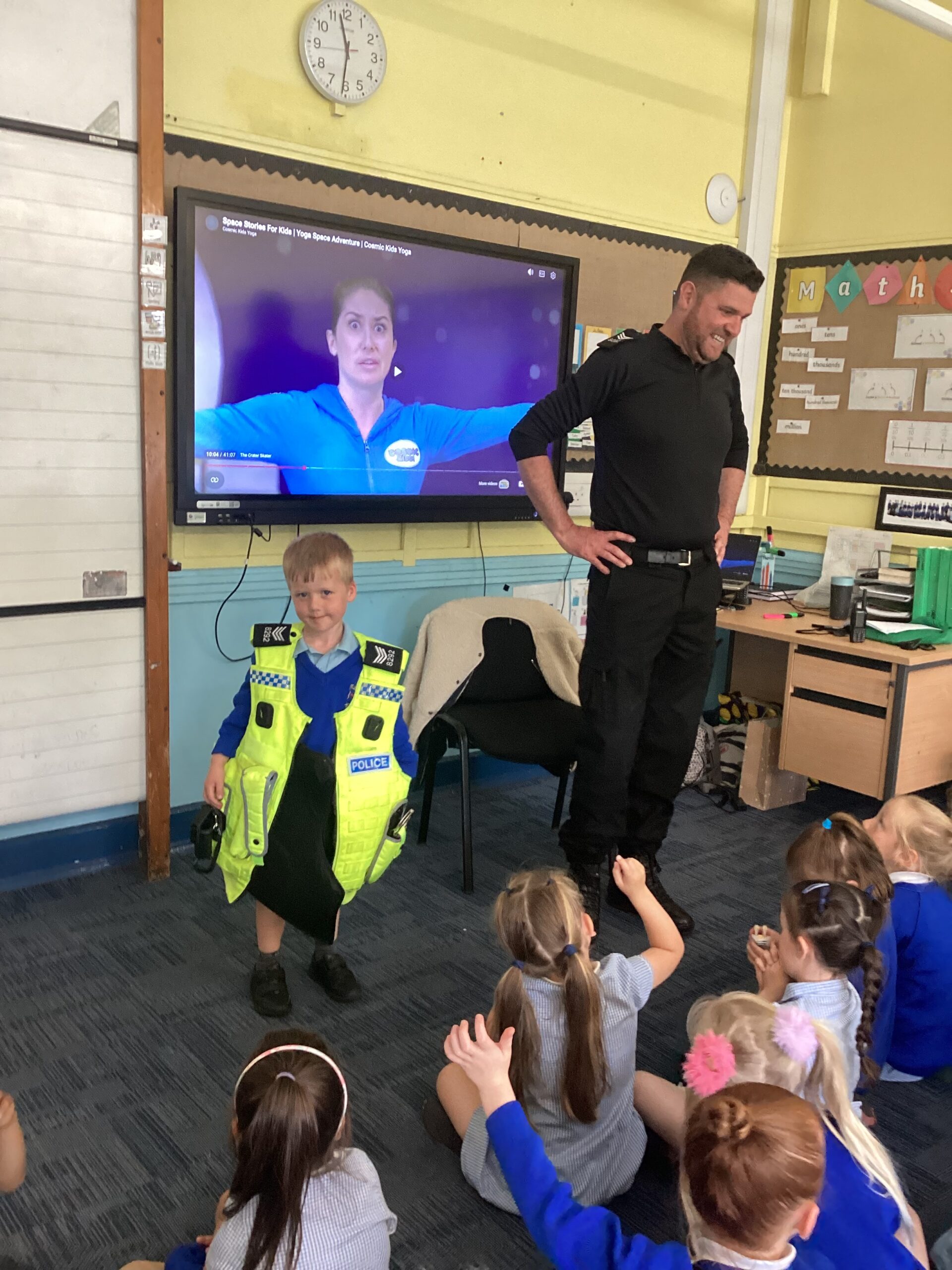 Reception – A Visit from Sgt. McTernan
