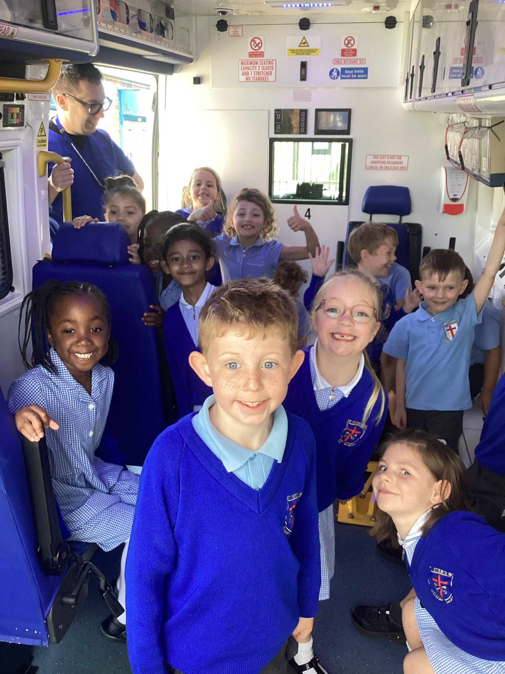 Year 1: Visiting the ambulance